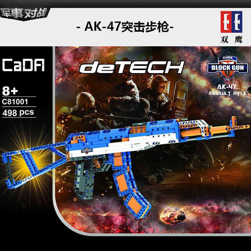 Lego - CaDa C81001 ( Xếp Hình Lego Technic AK.47 Tỷ lệ 1:1 )