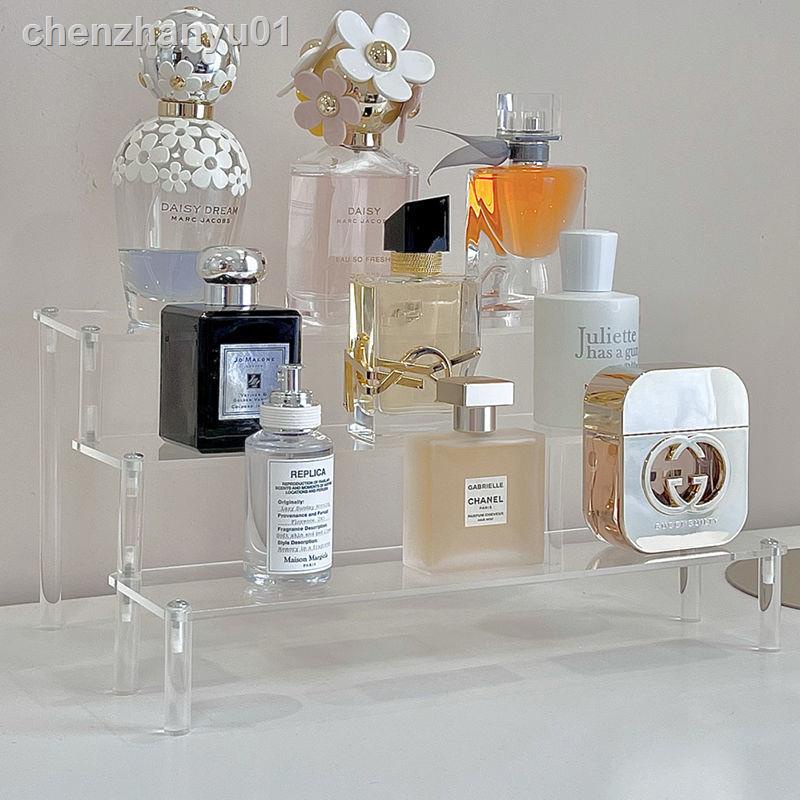 ▤❄♗Giá Đỡ Trưng Bày Son Môi / Phấn Mắt / Nước Hoa Bằng acrylic Trong Suốt