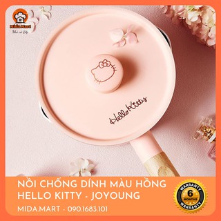 🔥 nồi chống dính cao cấp màu hồng hello kitty joyoung tll1622🔥