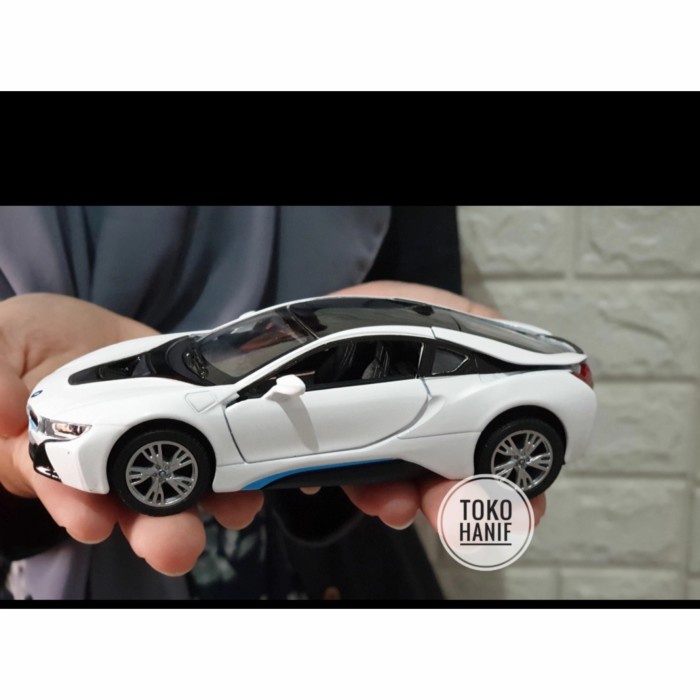 Mô Hình Xe Ô Tô BMW i8 Diecast