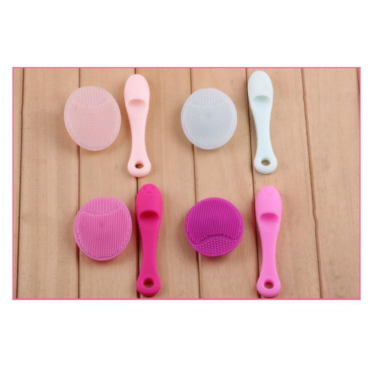 Combo Cọ Rửa Mặt Silicon 2 Món