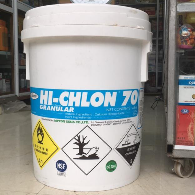 Bột khử khuẩn Clorin (Clorin b Nhật bản) 45Kg