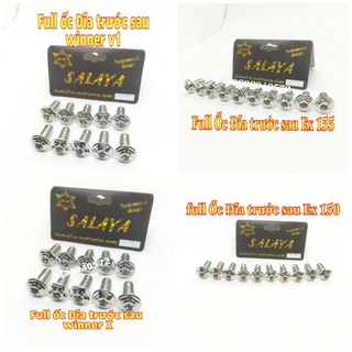 combo 10 ốc đĩa salaya ex150 ex155 winner v1 winner X