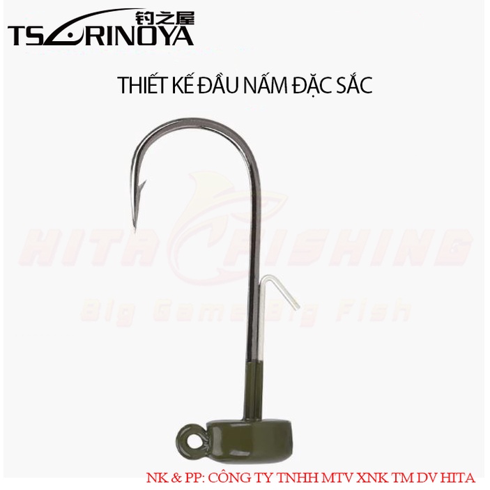 Lưỡi Jig Head P69 Tungsten Tsurinoya Hitalure