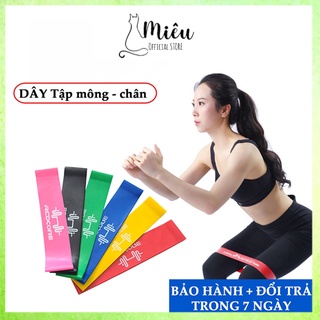 Dây miniband, dây band kháng lực đàn hồi - Chuyên tập mông, gym