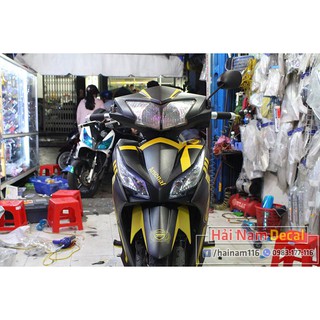 Tem Trùm Wave RSX 110 Đen Vàng Arsenal