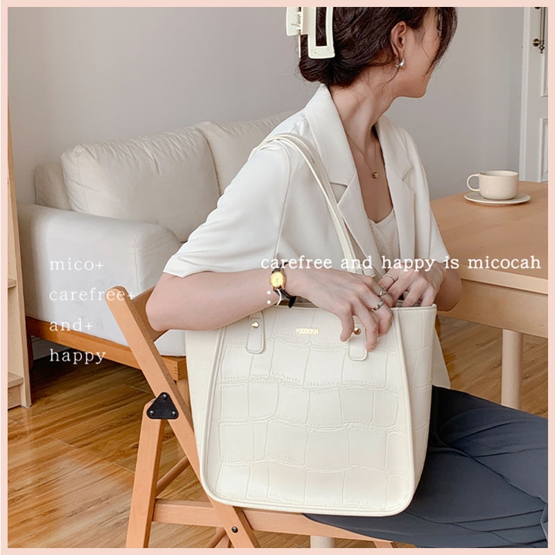 Túi xách nữ đẹp công sở cao cấp kẹp nách tote Micocah Tina Shop M439 NSF551