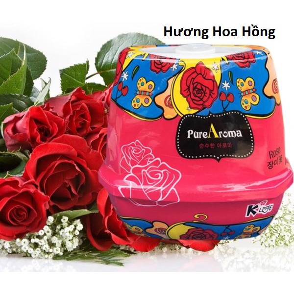 Sáp thơm phòng cao cấp khử mùi PureAroma Hàn Quốc 180g