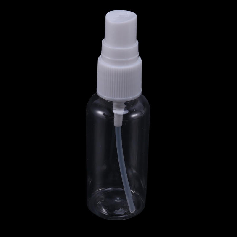 20 CÁI 30 Ml '1Oz) Chai xịt sương mù bằng nhựa trong suốt . Chai du lịch trong suốt . Chai xịt xịt có thể nạp lại có thể mang lại cho du lịch. Làm sạch, Tinh dầu