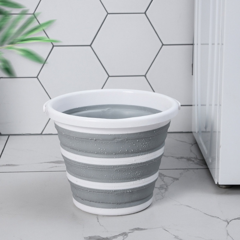 Xô Đựng Nước 10L Có Thể Gấp Gọn Tiết Kiệm Không Gian Tiện Dụng Cho Sân Vườn / Câu Cá / Cắm Trại