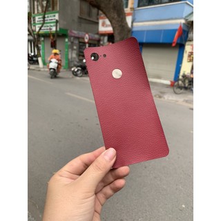 Dán da lưng Google Pixel 3XL trơn các màu