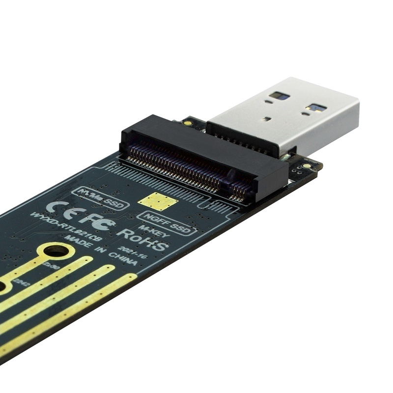 Đầu Đọc M.2 NVME USB 3.1 M.2 NGFF Tương Thích Với Samsung 950/960/970 Evo/Pro PCI-E Ty