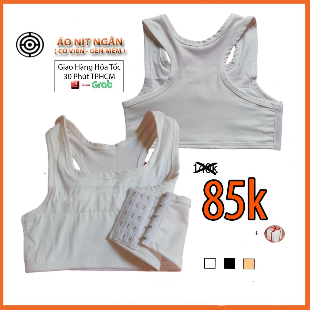 Áo Nịt Ngực Tomboy Có Viền - ( Lót Mềm ) Móc Gài  - Co giãn Thoải Mái Dành Cho Tomboy Sb Trans | BigBuy360 - bigbuy360.vn