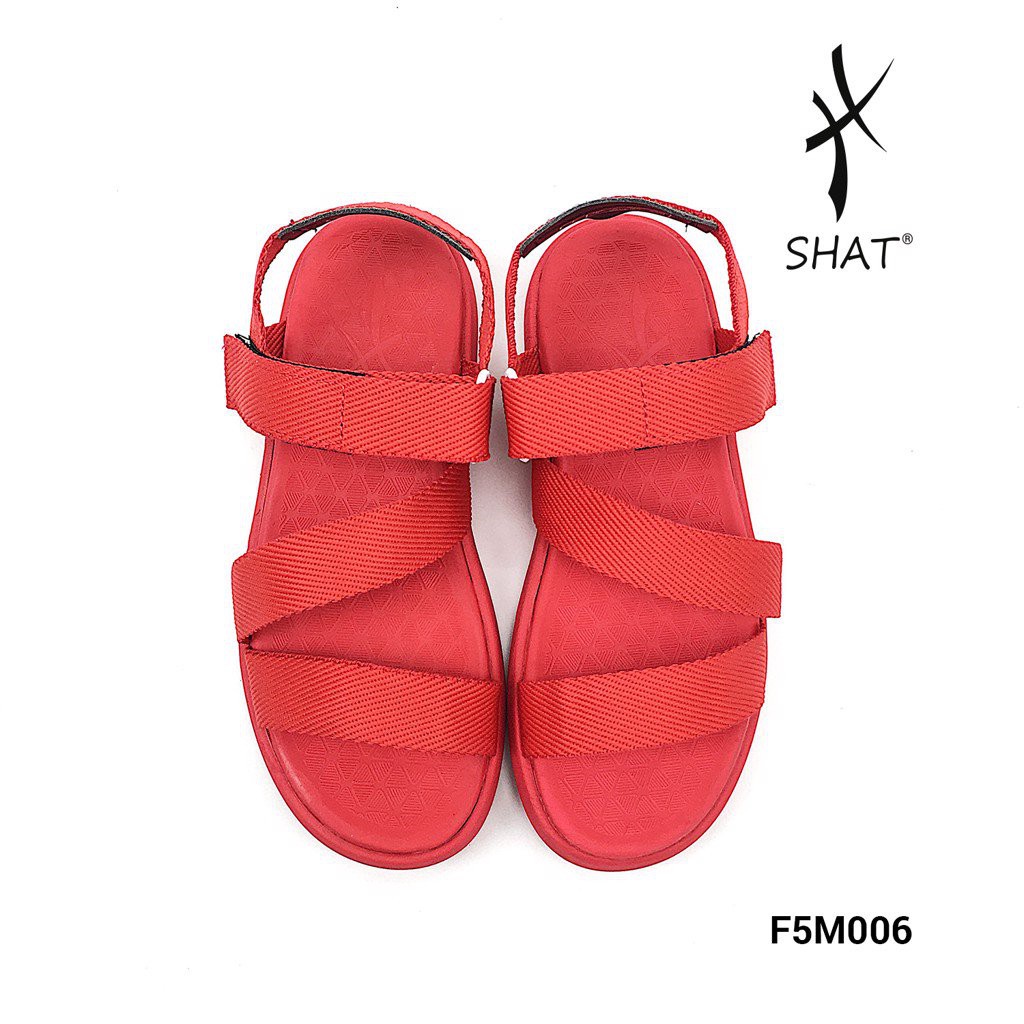 Giày Sandal Shat Full đỏ Unisex F5M006