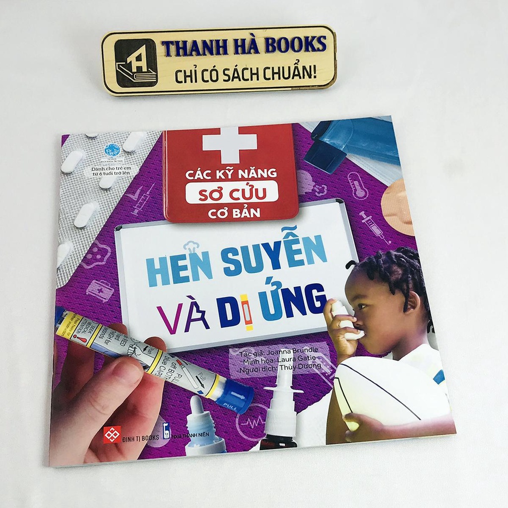 Sách - Các kỹ năng sơ cứu cơ bản - Bộ 4 quyển, lẻ tùy chọn