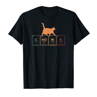Áo Thun Cotton Unisex HTFashion in hình Funny Chonk Scale Cat Meme Memes-7801