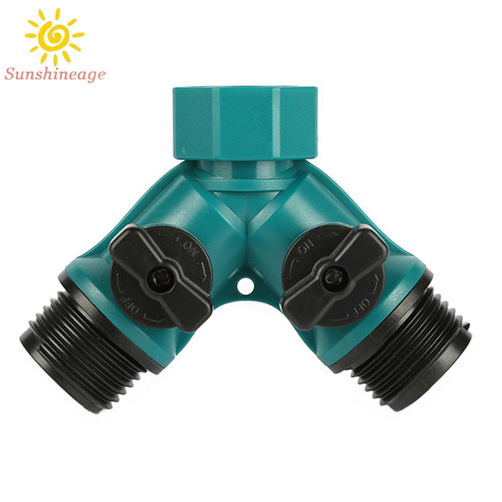 SUNAGE- ~Two-way Connector Garden Garden Hose Hose Splitter Outdoor Tap Y-Type - Watering【SUNAGE-HOT Fashion】