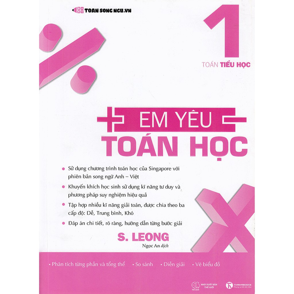 Sách - Em Yêu Toán Học - Tập 1