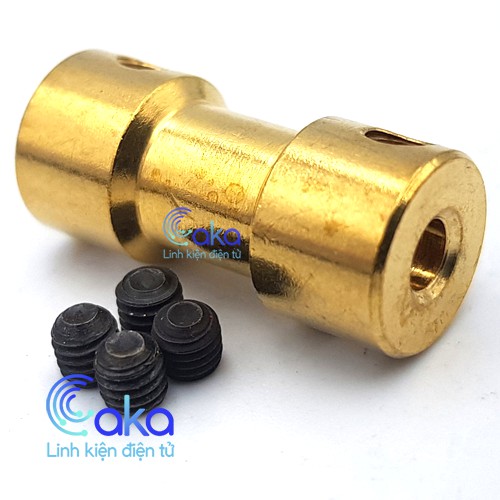 Khớp nối trục sắt mini 2-2 (Đồng)