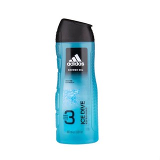 Sữa tắm gội rửa mặt 3in1 adidas ice dive 400ml
