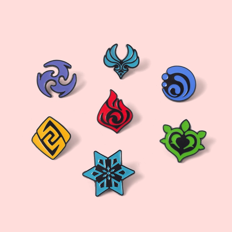 Ghim Cài Áo Hình Nhân Vật Hoạt Hình Anime Độc Đáo