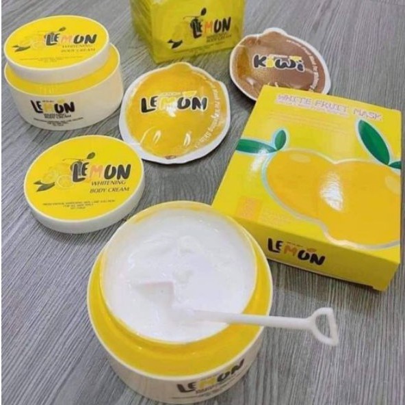 Kem body trắng da Lemon 250gam