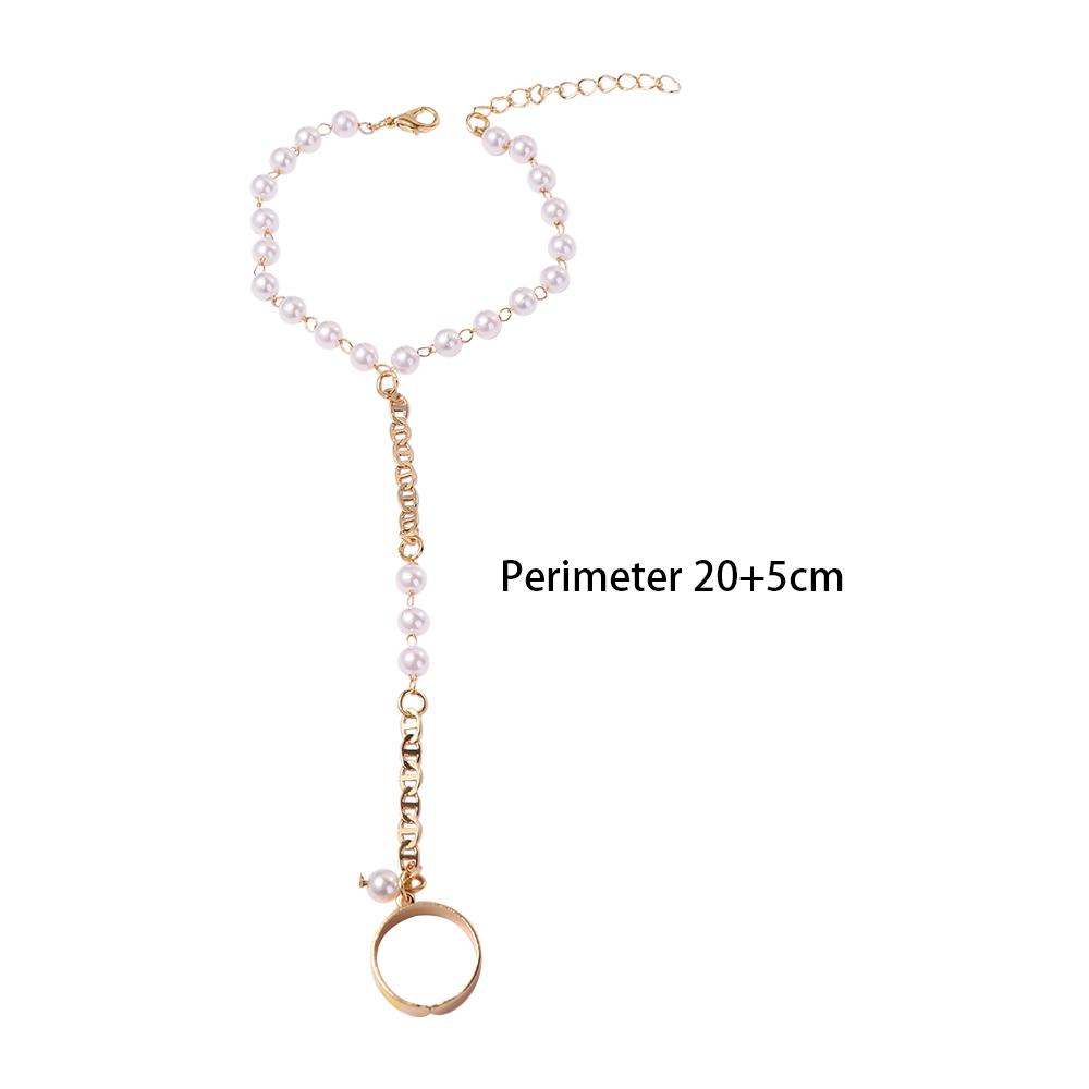 JARRED Vòng Tay Chuỗi Hạt Nhiều Lớp Phối Mặt Hình Bướm Phong Cách Bohemia Cho Nữ