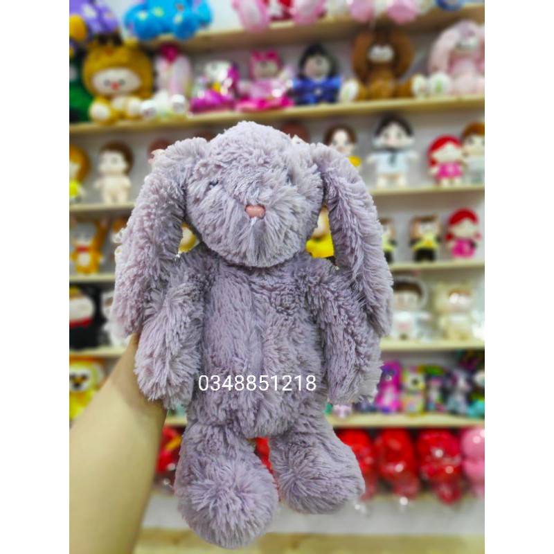 Gấu bông thỏ lông mềm mịn cho bé ôm ngủ đáng yêu chất vải bông siêu mềm êm ái,gấu bông quà tặng dễ thương
