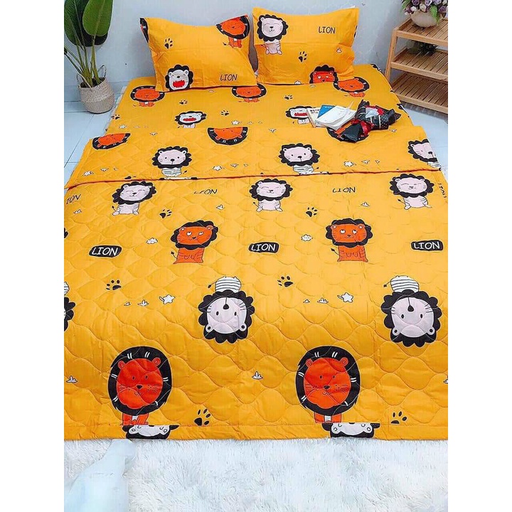 (Hot trend) 🦄 Chăn hè Cotton Polly Mẫu Ngựa Hồng Pony - Mền trần bông 1m8x2m 🦄 sang chảnh đắp được 2 mặt - chăn mền