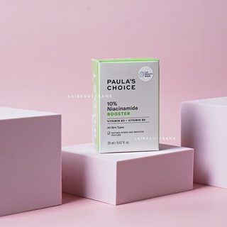 Serum B3 Paula's Choice Resist 10% Niacinamide Booster thu nhỏ lỗ chân lông,mờ thâm nám 20ml - LAI BEAUTY BANK