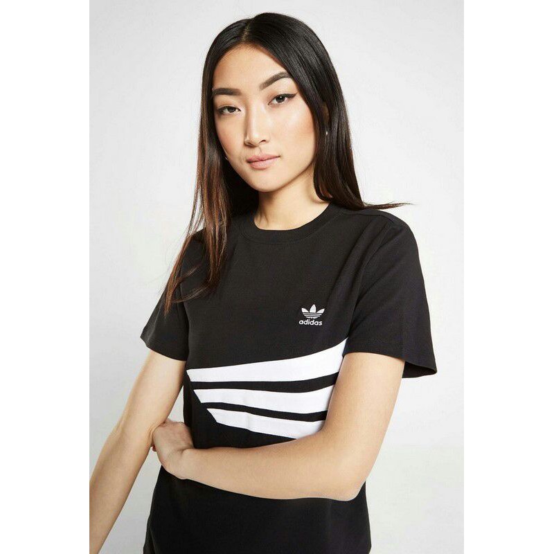 áo thun nữ regular sọc ngang