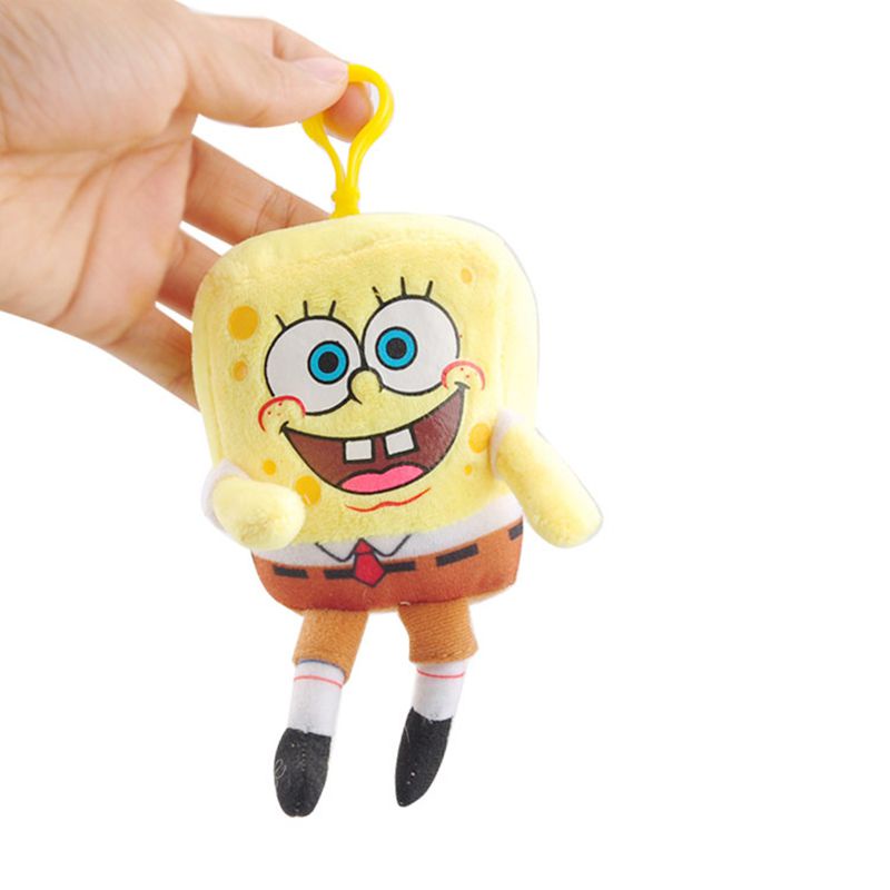 Móc Khóa Mềm Hình SpongeBob Patrick Star Squidward Tentacles