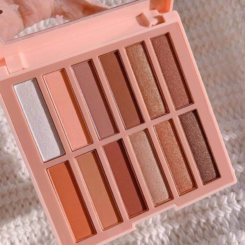 ♥️Bảng Màu Mắt TUTU Sakura 12 ô♥️