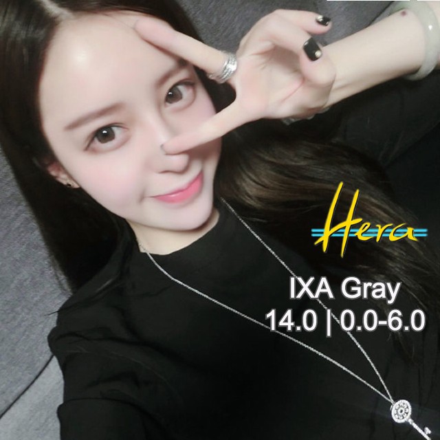 Kính Áp Tròng Hera IXA Gray - Lens cận lens xám tự nhiên