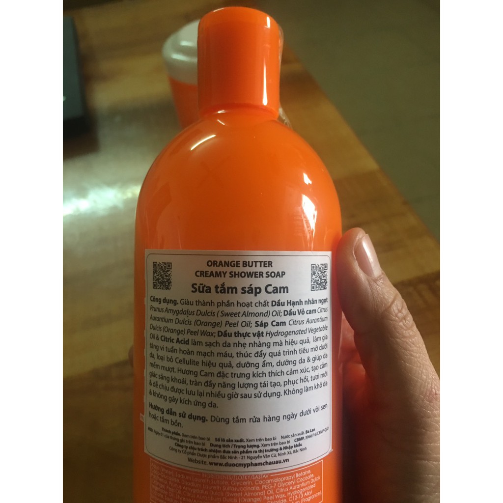 Sữa Tắm Sáp Cam Orange Butter Shower Soap Dưỡng Trắng Da, Làm Đều Màu Da 500ml - Ziaja | BigBuy360 - bigbuy360.vn