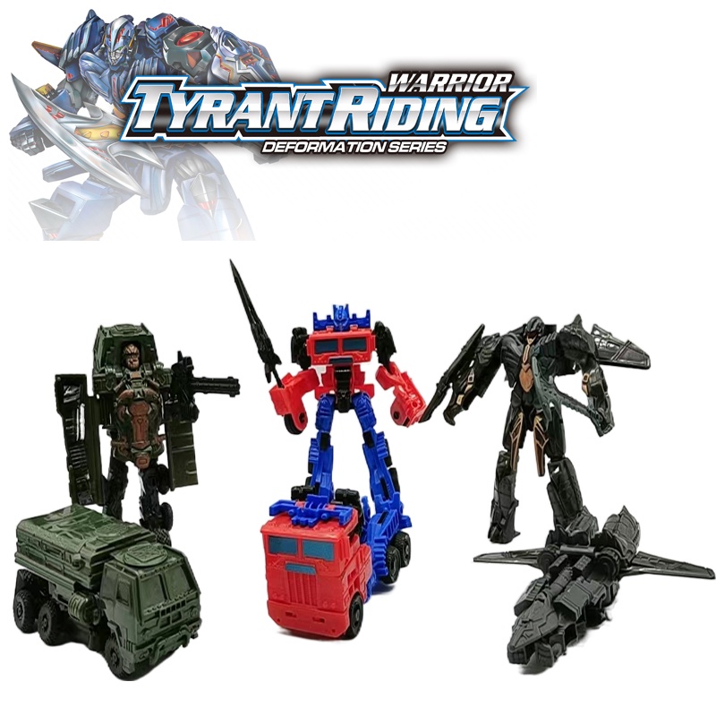 Set 2 Đồ Chơi robot Biến Hình 2 Trong 1 Cho Bé