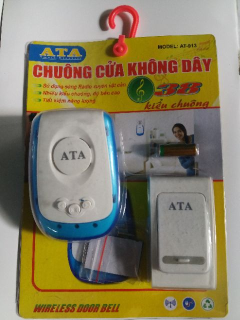 Chuông cửa không dây ATA AT913