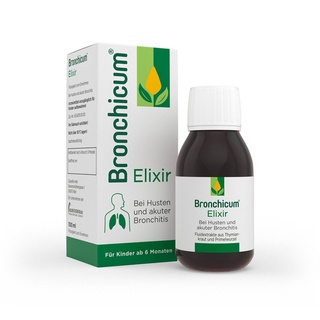 Siro giảm ho Bronchicum Elixir cho trẻ từ 6 tháng tuổi, 100ml