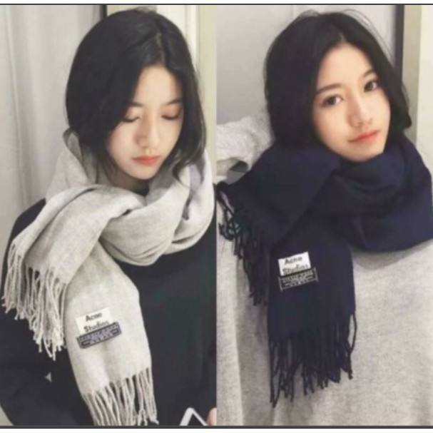 LOẠI 1 #Khăn Len quàng cổ Acne Studios made in ITALY(ảnh thật)
