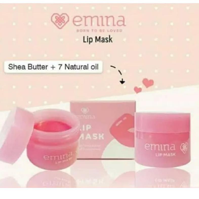 (Hàng Mới Về) Mặt Nạ Môi Emina 9g / 9g Tet.18Ap21