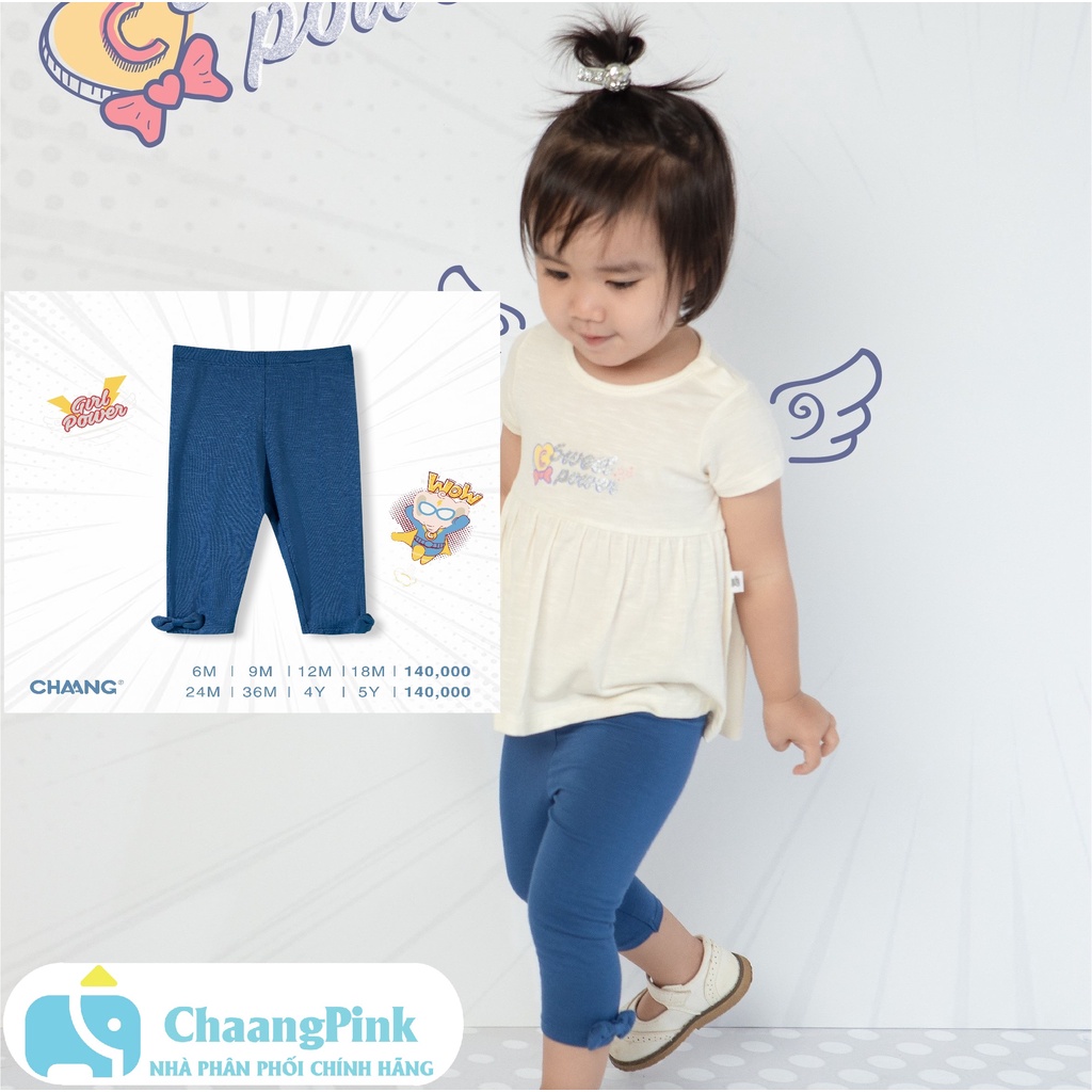 Chaang quần Legging nơ hero xanh