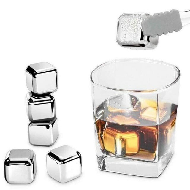 Đá lạnh inox không tan Cooling Cubes 8 viên hàng xịn ( tuyển khách sỉ)