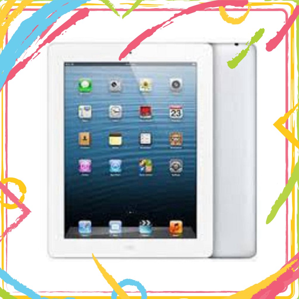 Máy tính bảng Ipad 4 bản 4G/wifi, màn hình 9.7inch - Full Zalo Tiktok FB Youtube ngon lành hot
