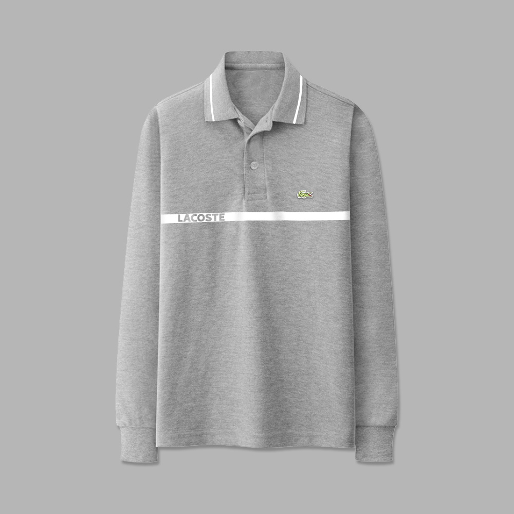 Áo polo nam tay dài chất cotton mềm mịn thoáng mát, cao cấp Basic