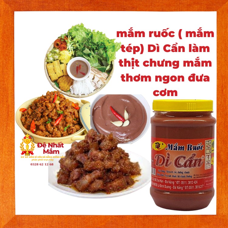 Mắm Tép ( Mắm Ruốc) Dì Cẩn - thơm ngon Đặc Biệt- Đặc Sản nổi tiếng Đà Nẵng - chưng thịt là cực phẩm - chấm xoài non