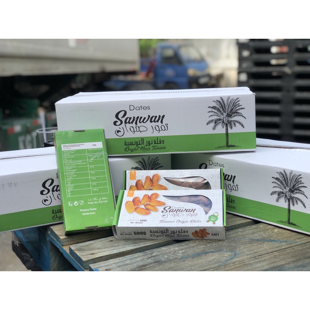 Chà là khô nguyên cành Sanwan Tunisia