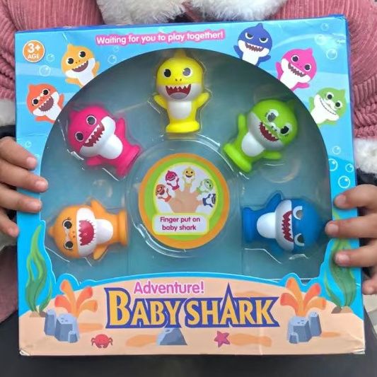 Đồ chơi con rối ngón tay hình cá mập