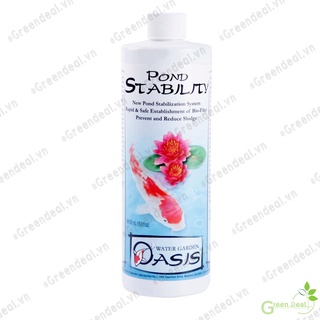 SEACHEM - Pond Stability (Chai 500 ml) | Vi sinh cao cấp cho hồ cá Koi
