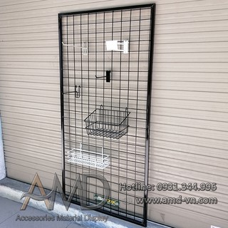 Khung lưới sắt trang trí treo ảnh hcm