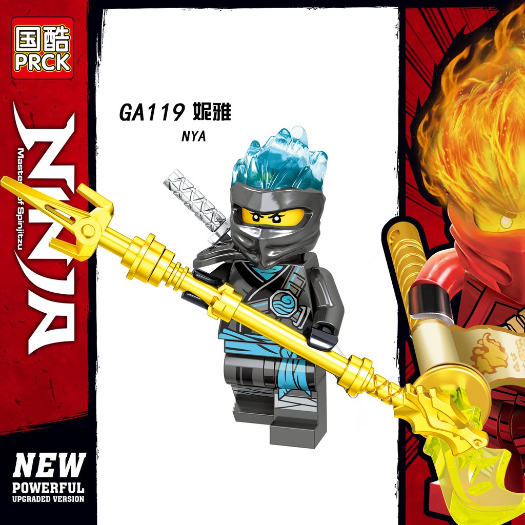 Minifigures Ninjago Các Nhân Vật Jay Jane Kai Lloyd Nya Cole Phiên Bản Mới Nhất GA115 GA116 GA117